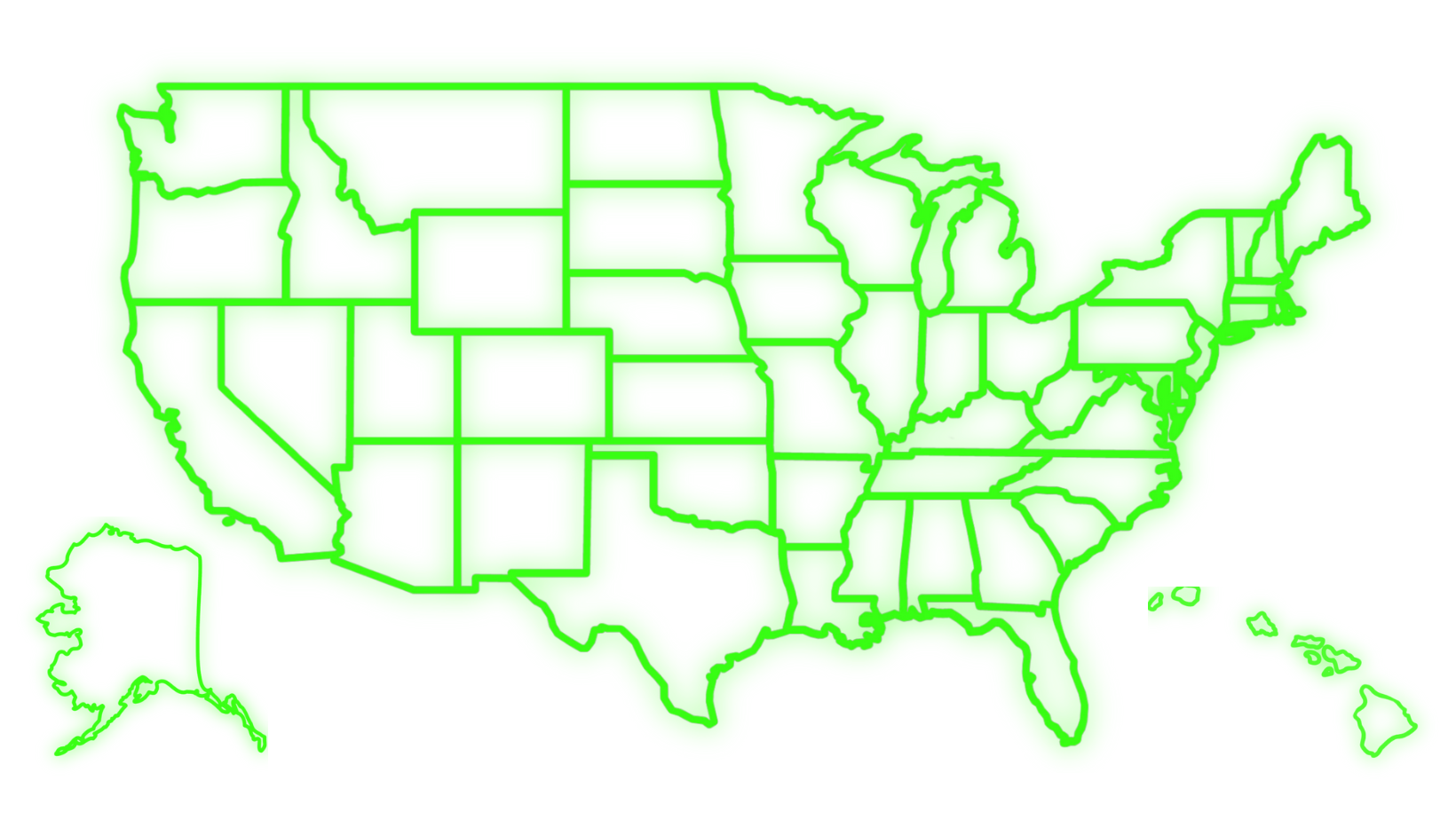 Map of the United States